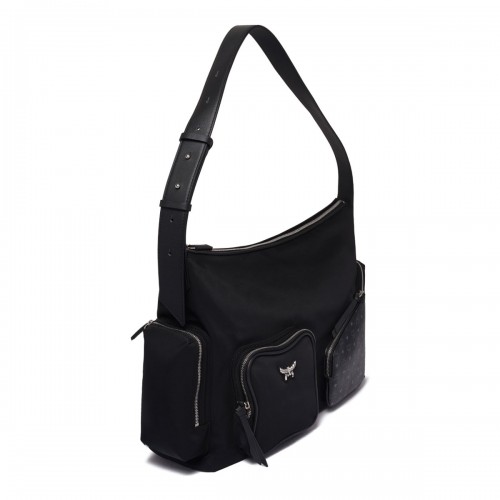 Black Medium Aren Shoulder Bag