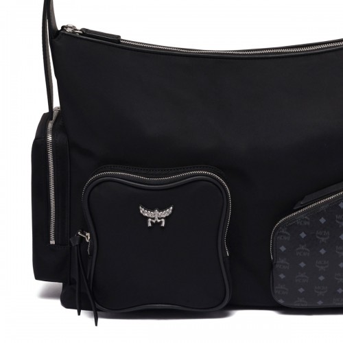 Black Medium Aren Shoulder Bag