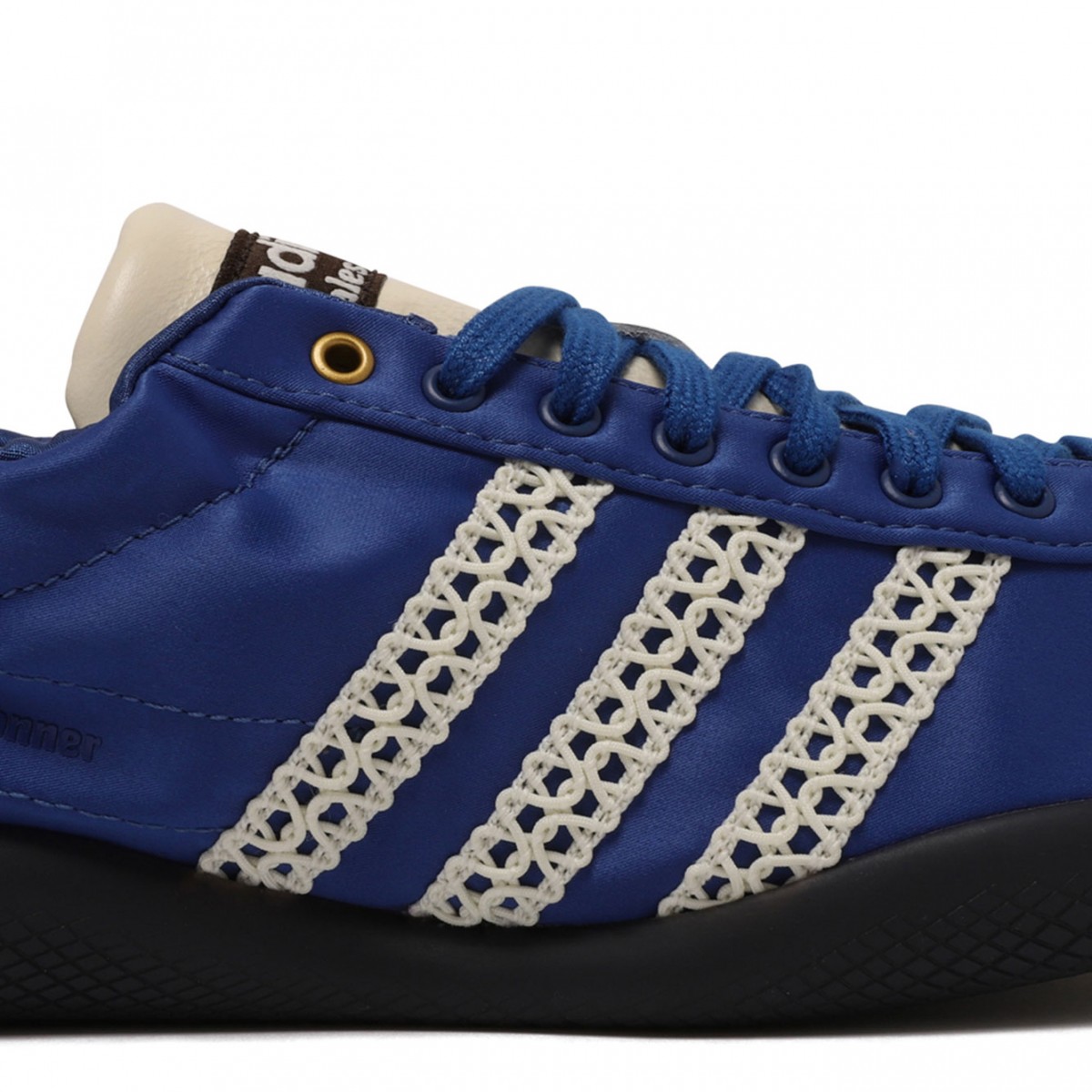 Blue Lace Stripes Sneakers