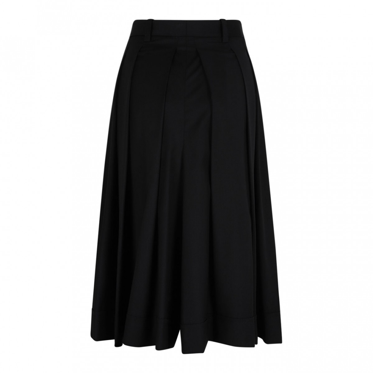 Black Virgin Wool Panties