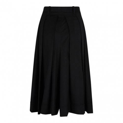 Black Virgin Wool Panties