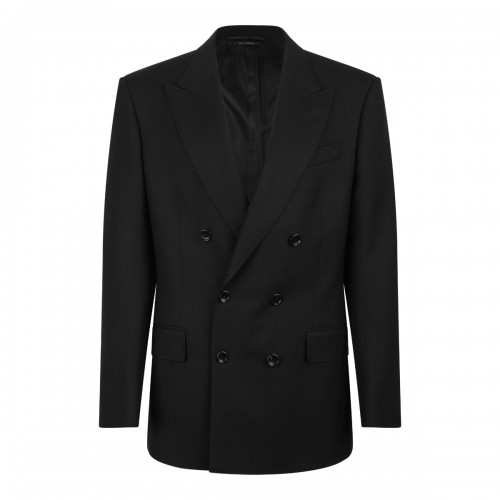 Black Double Breasted Jacket