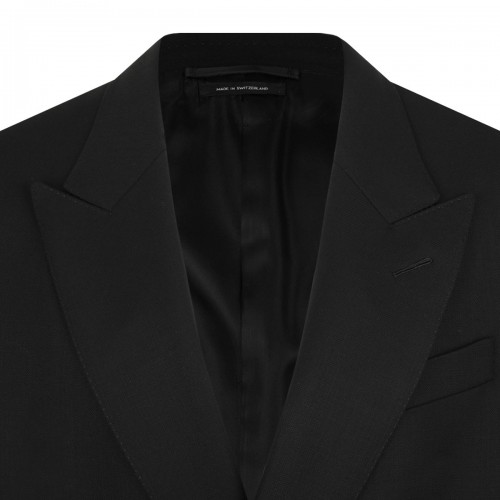 Black Double Breasted Jacket