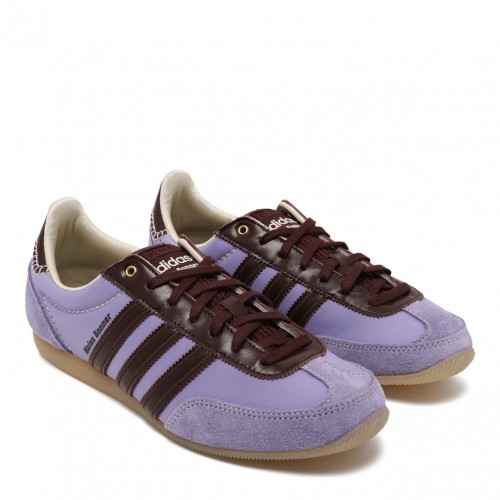 Light Purple Suede Sneakers