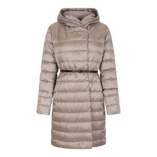 Light Reversible Water-Repellent Satin Duvet Down Jacket