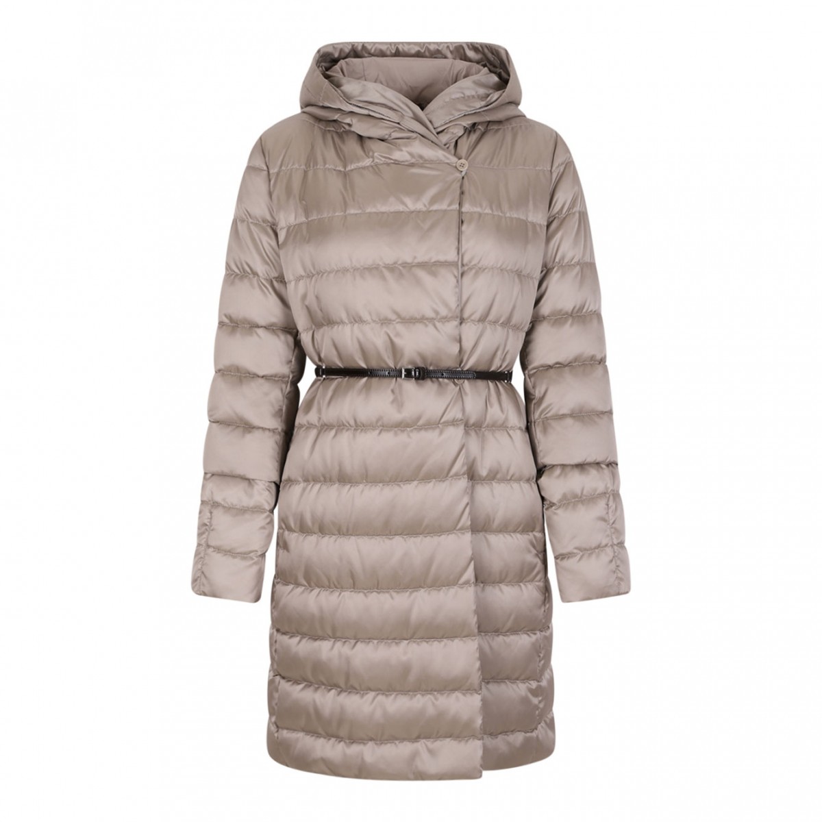 Light Reversible Water-Repellent Satin Duvet Down Jacket