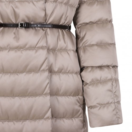 Light Reversible Water-Repellent Satin Duvet Down Jacket