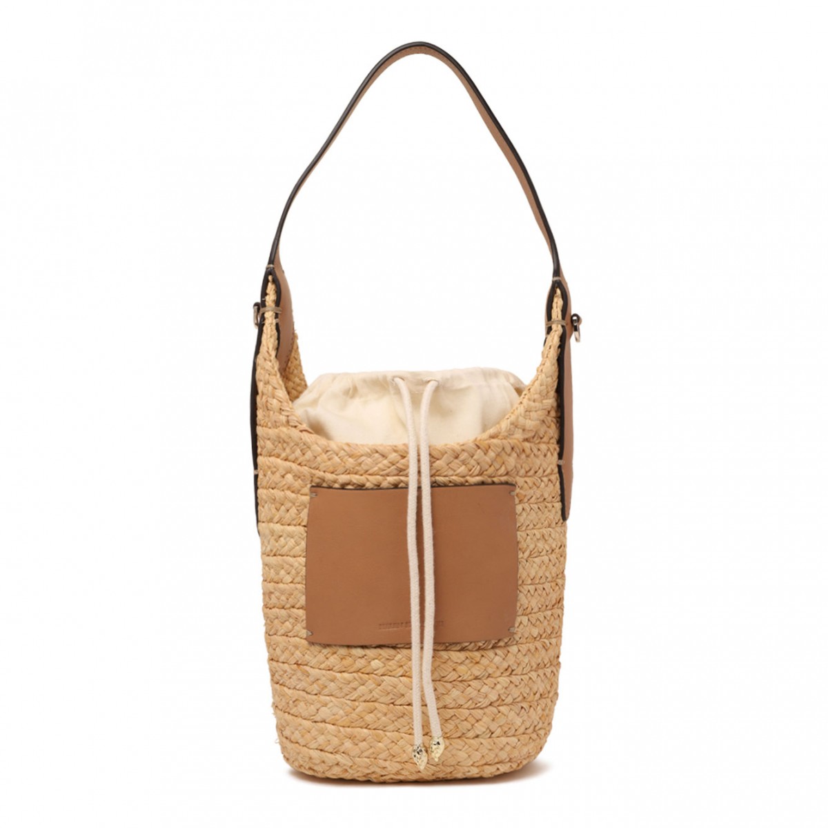 Natural Caramel Nisida Bucket Bag