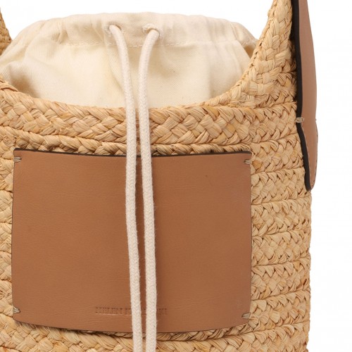 Natural Caramel Nisida Bucket Bag