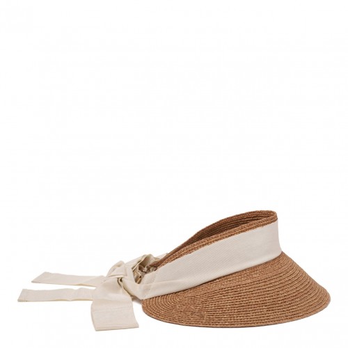 Nougat and Cream Sabina Visor