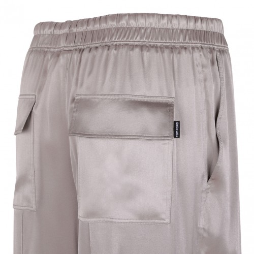 Dark Silver Cargo PJ Pants