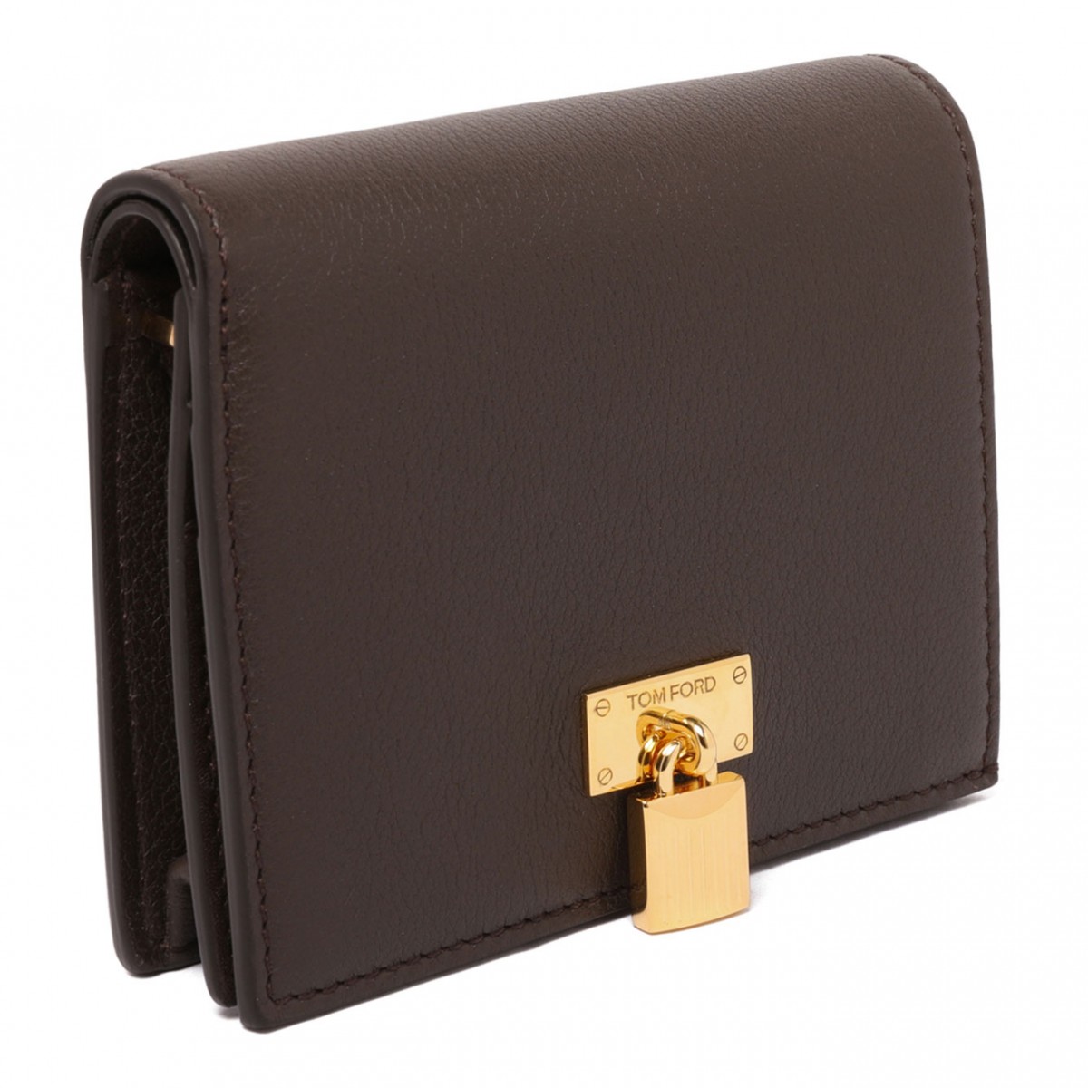 Chocolate Padlock Compact Wallet