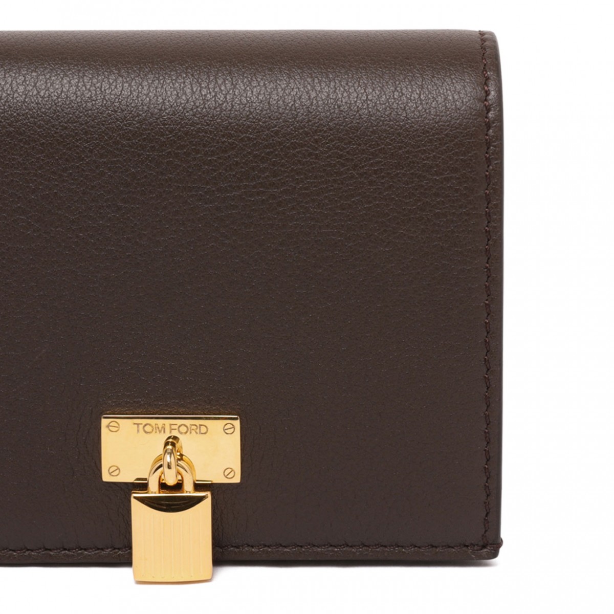 Chocolate Padlock Compact Wallet