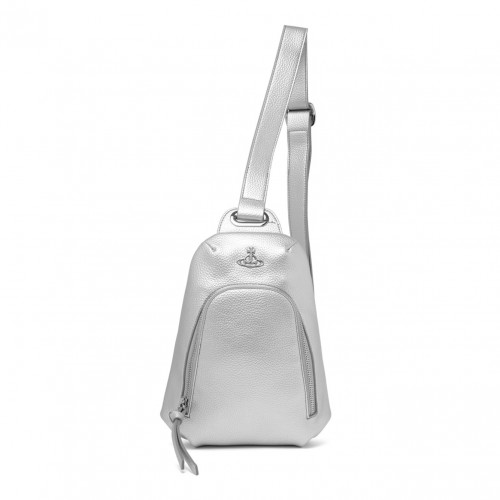 Silver Sling Bag