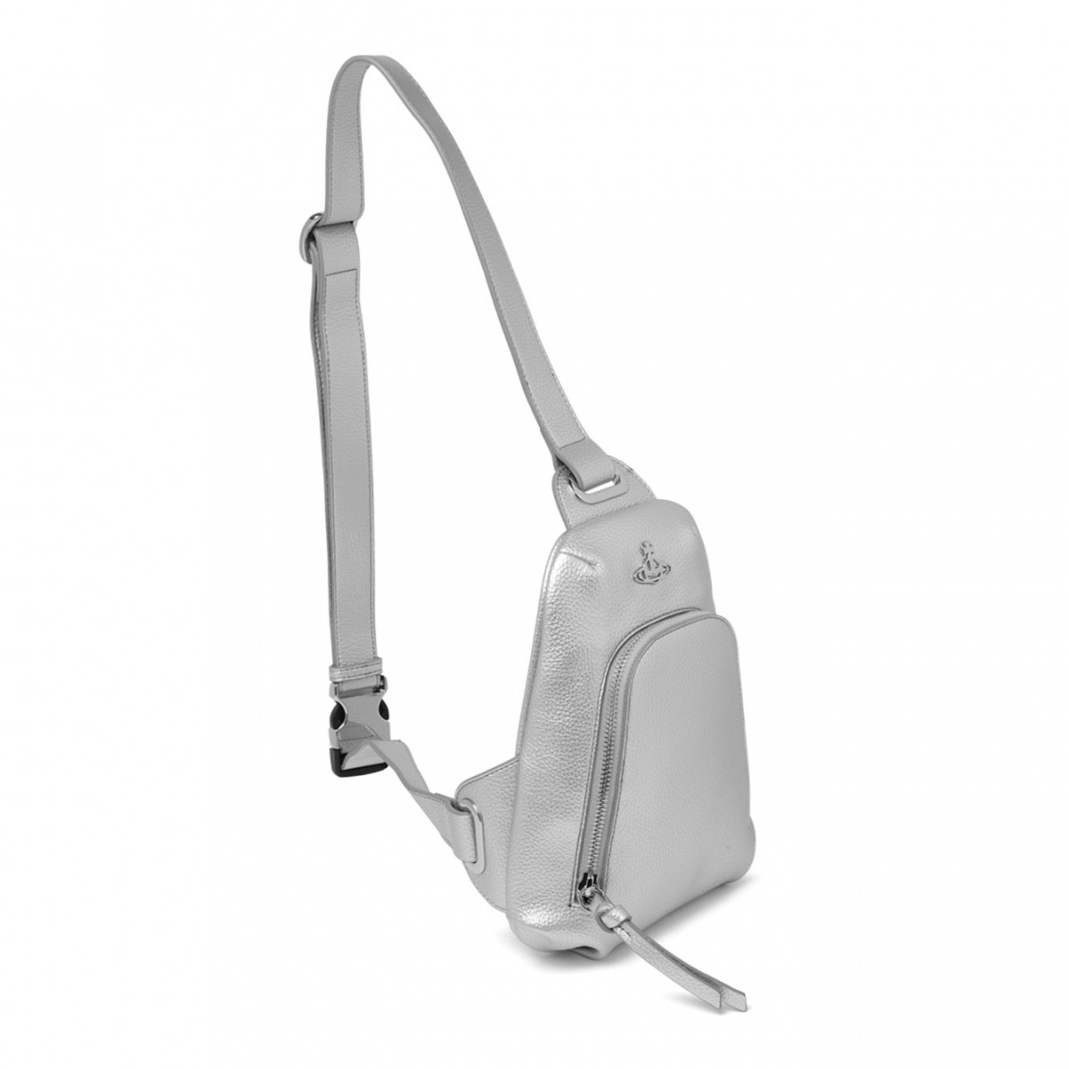 Silver Sling Bag