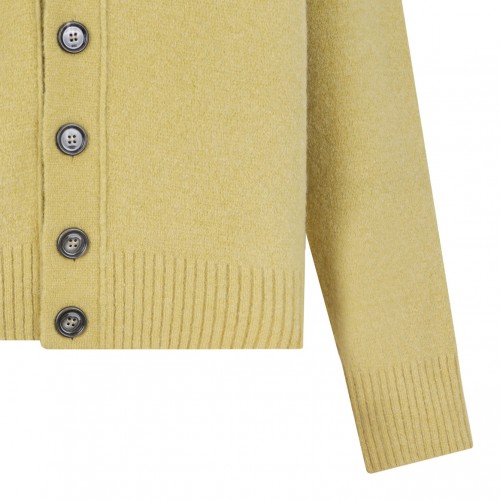 Yellow Heart's Friend Cardigan With Logo