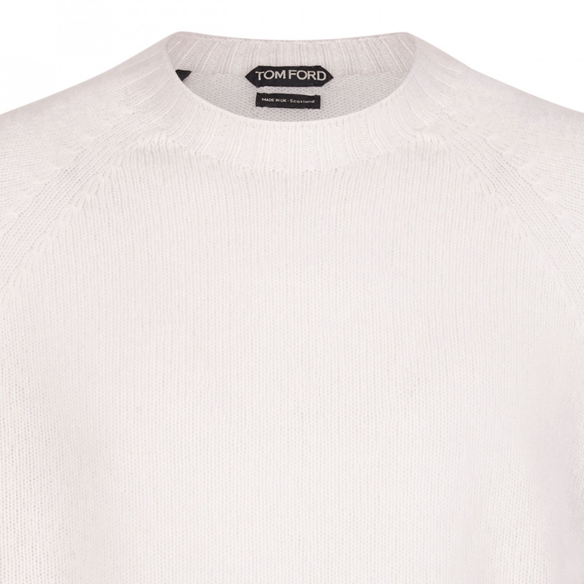 Chalk Cashmere Sweater