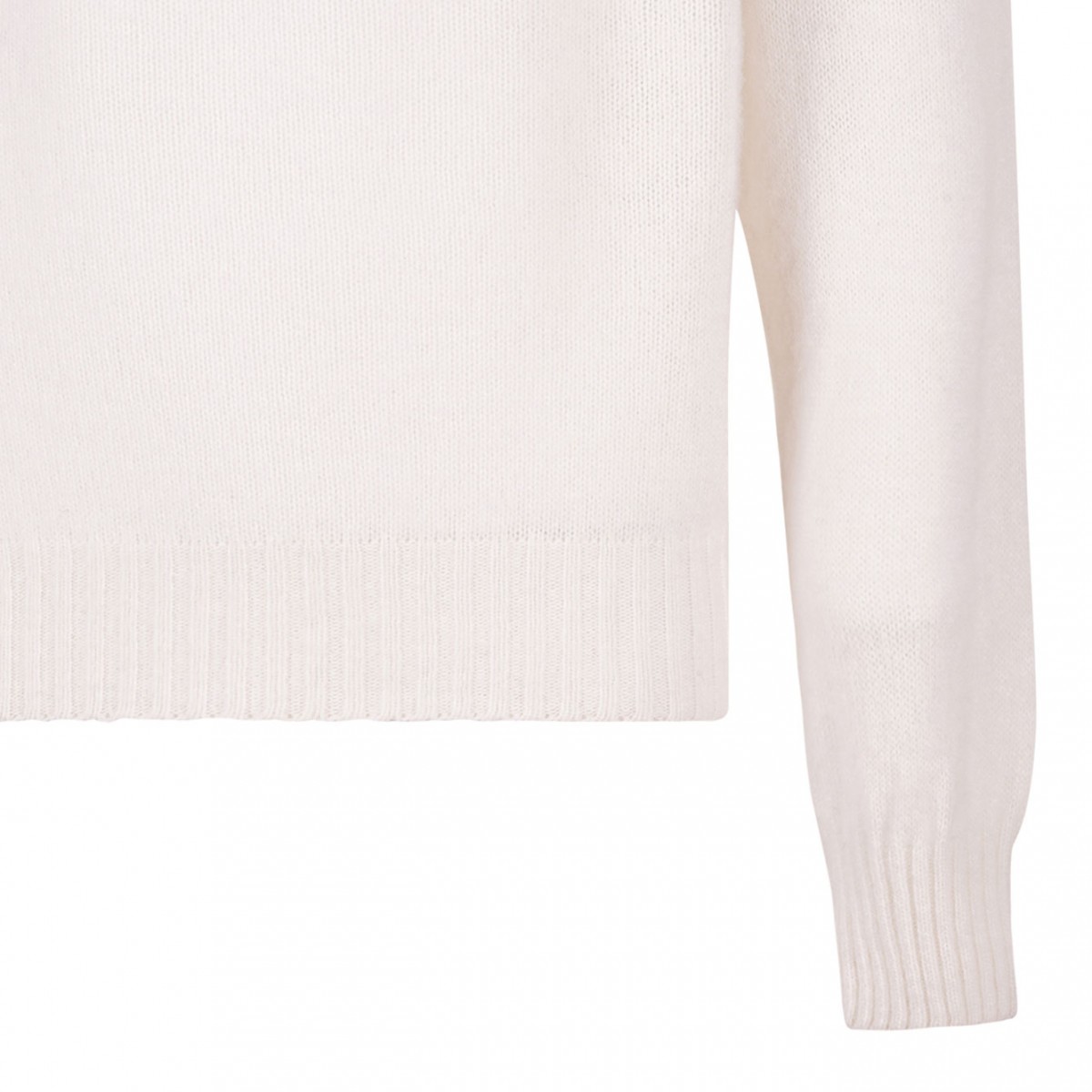 Chalk Cashmere Sweater