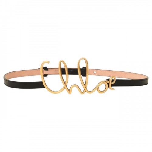 Black Iconic Small Belt