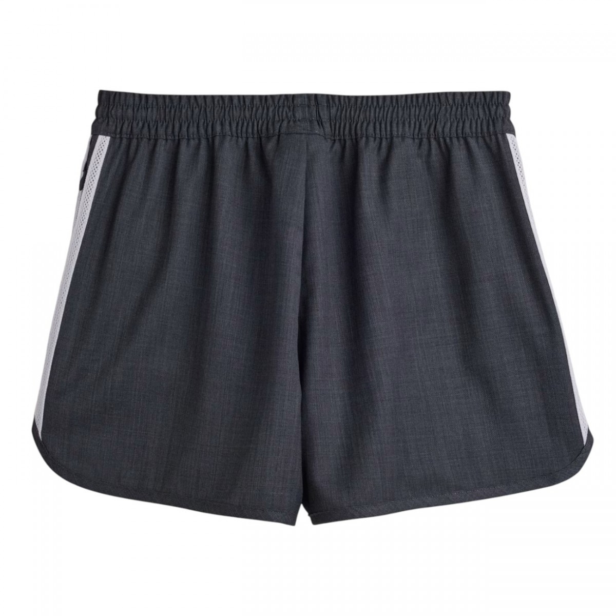 Grey Wool Shorts
