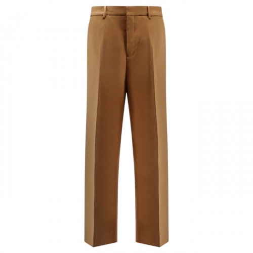 Hazelnut Virgin Wool Trousers