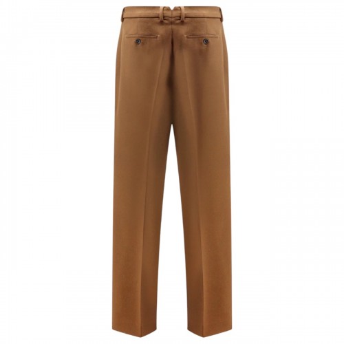 Hazelnut Virgin Wool Trousers 2