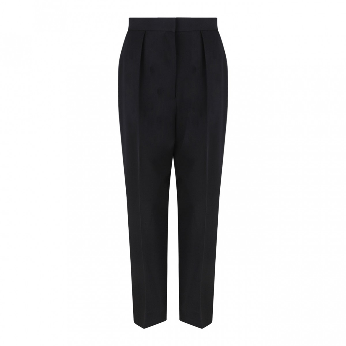 Black High-Waisted Trousers