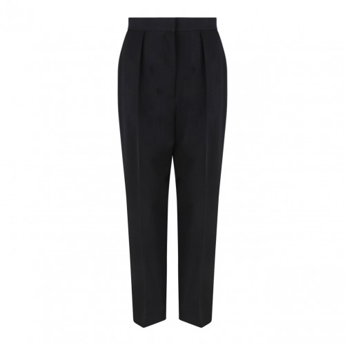 Black High-Waisted Trousers