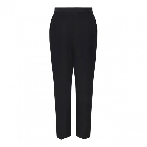 Black High-Waisted Trousers