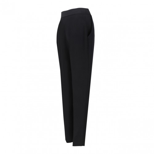 Black High-Waisted Trousers