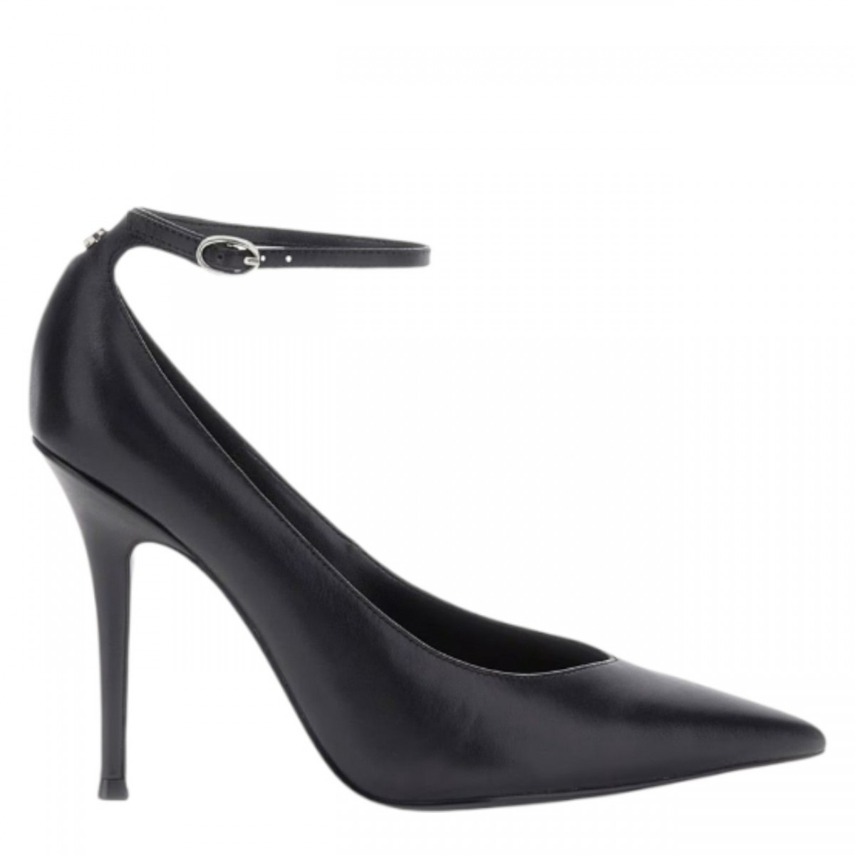 Black Napril Genuine Leather Pumps
