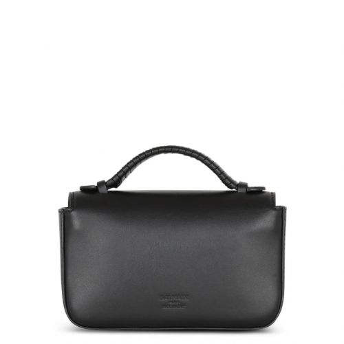 Black Mini Bbuzz Bag With Logo Plaque 2