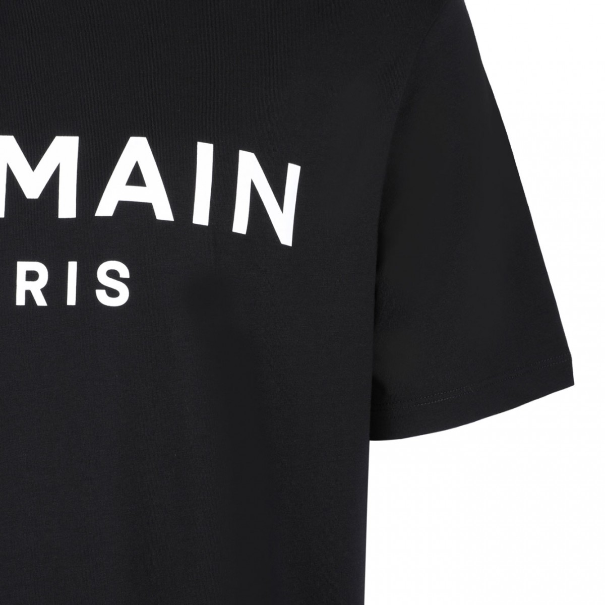 Black Logo Print T-Shirt