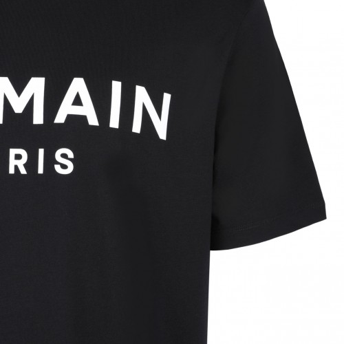Black Logo Print T-Shirt