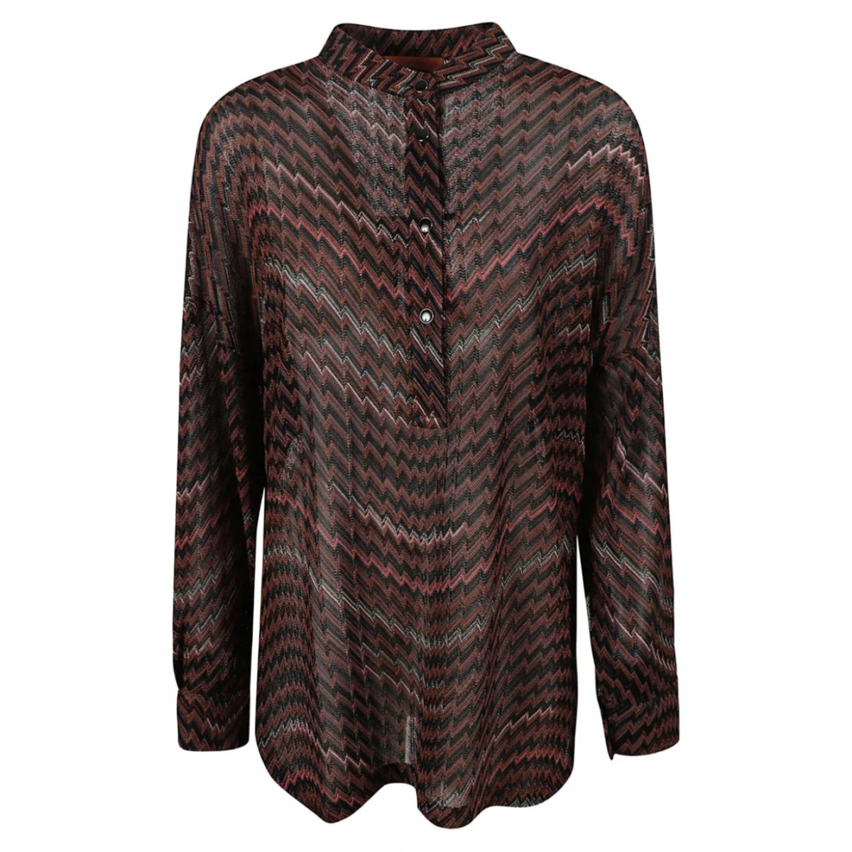 Multicolour Chevron Pattern Blouse