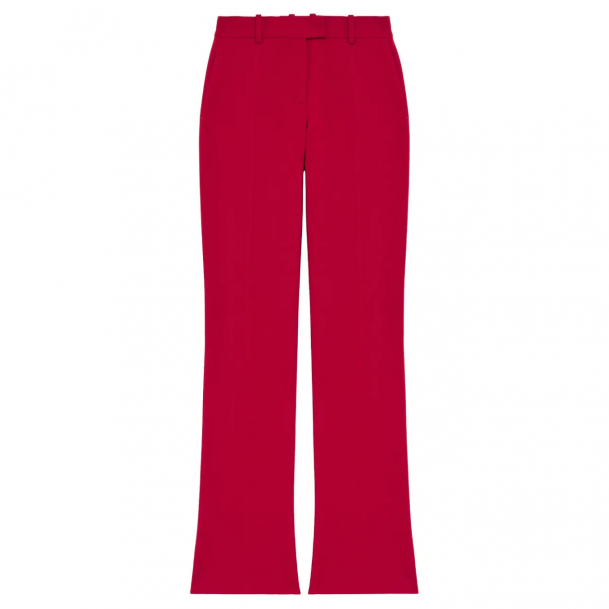 Grain De Poudre Fabric Trousers