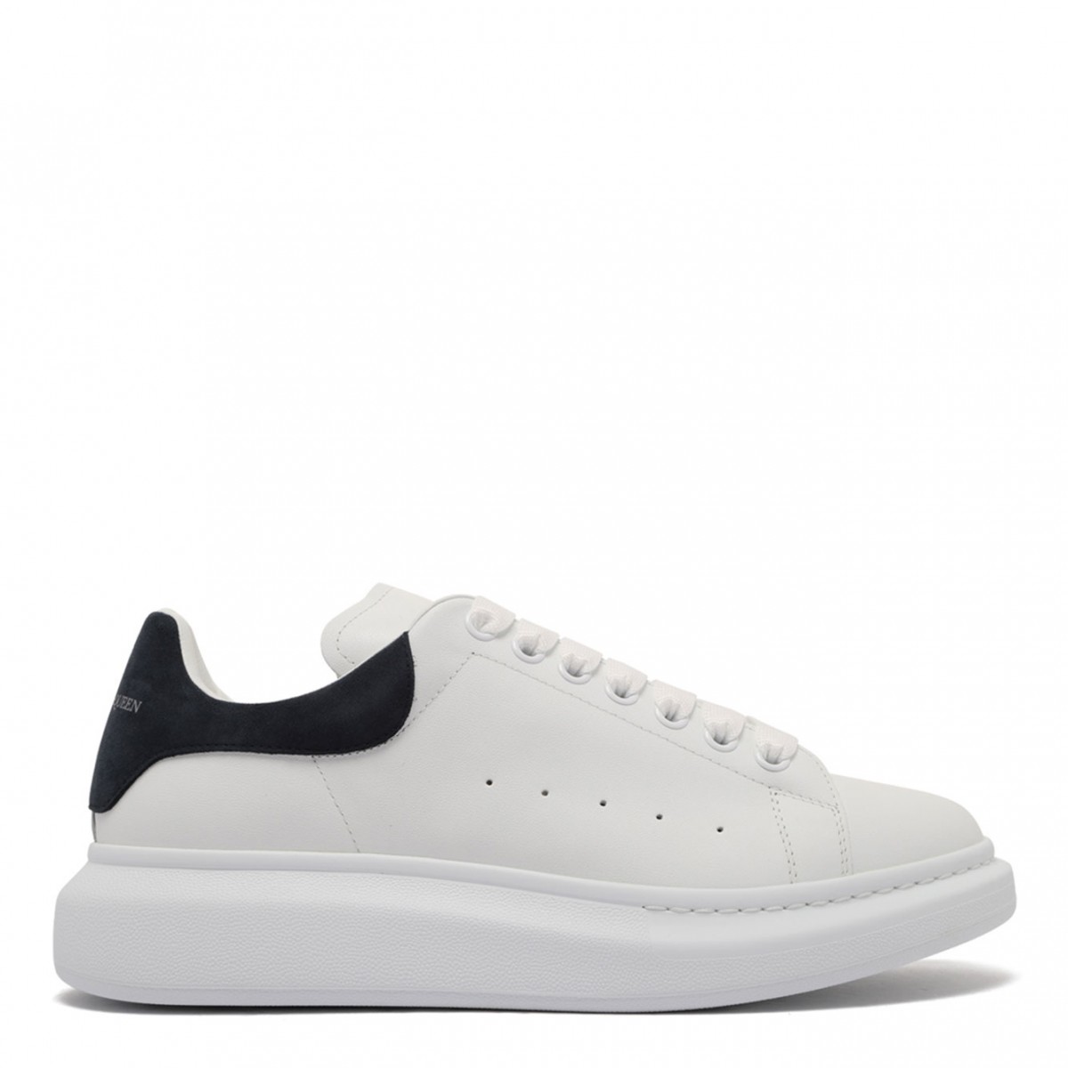 White, Blue and Grey Oversized Sneakers