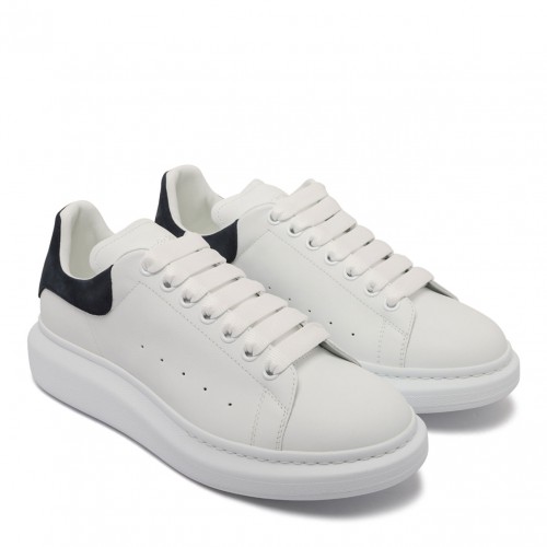 White, Blue and Grey Oversized Sneakers 2