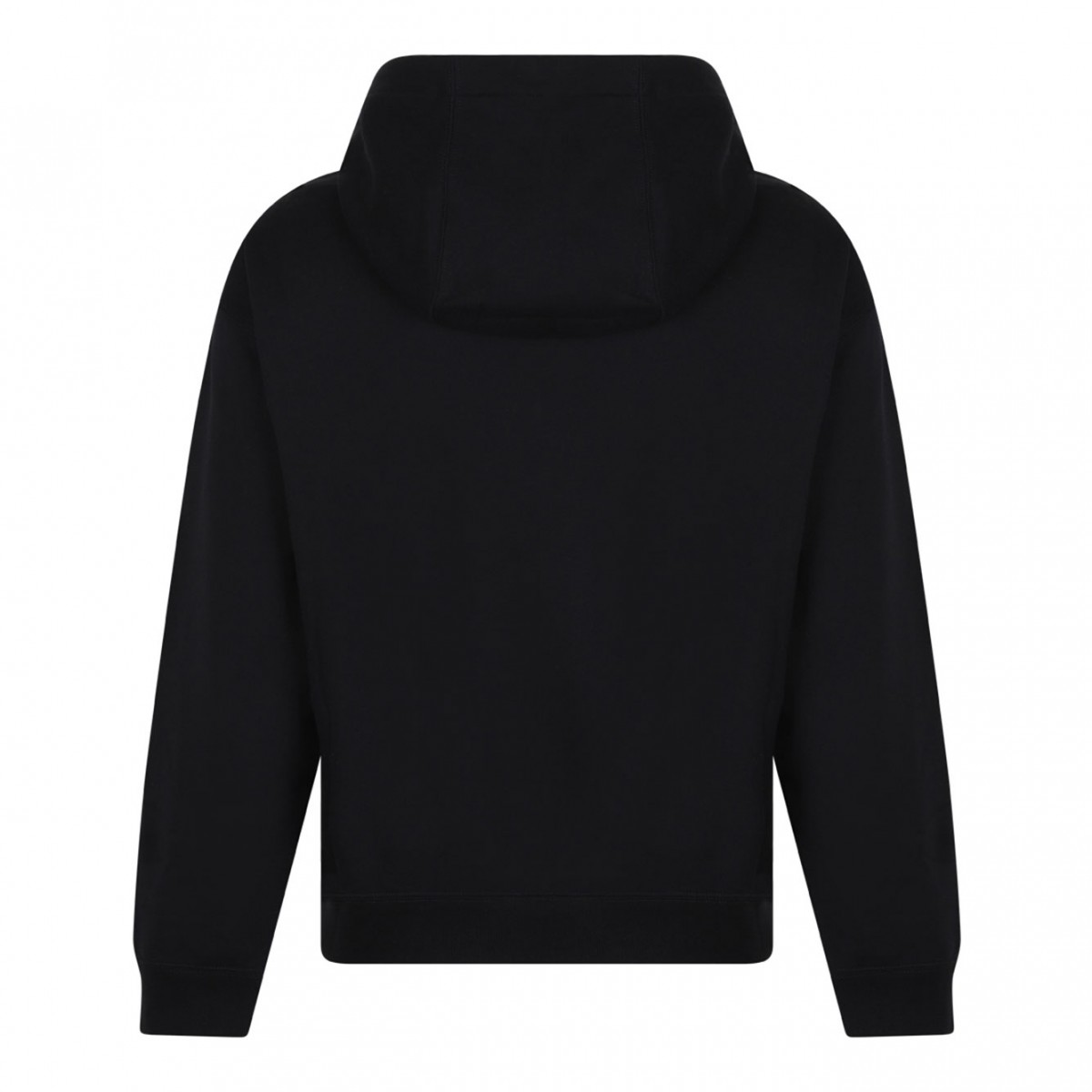 Black Statue Print Hoodie