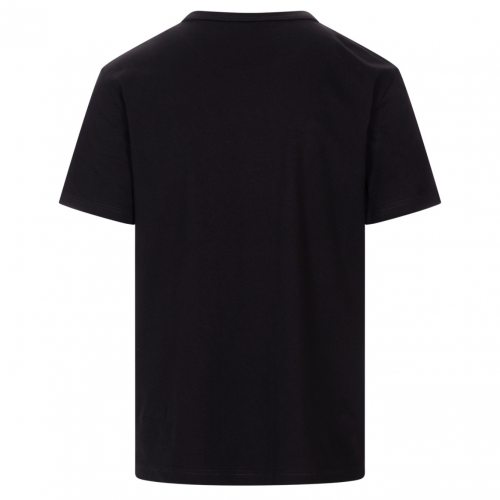 Black Moth Embroidered Logo T-Shirt 2