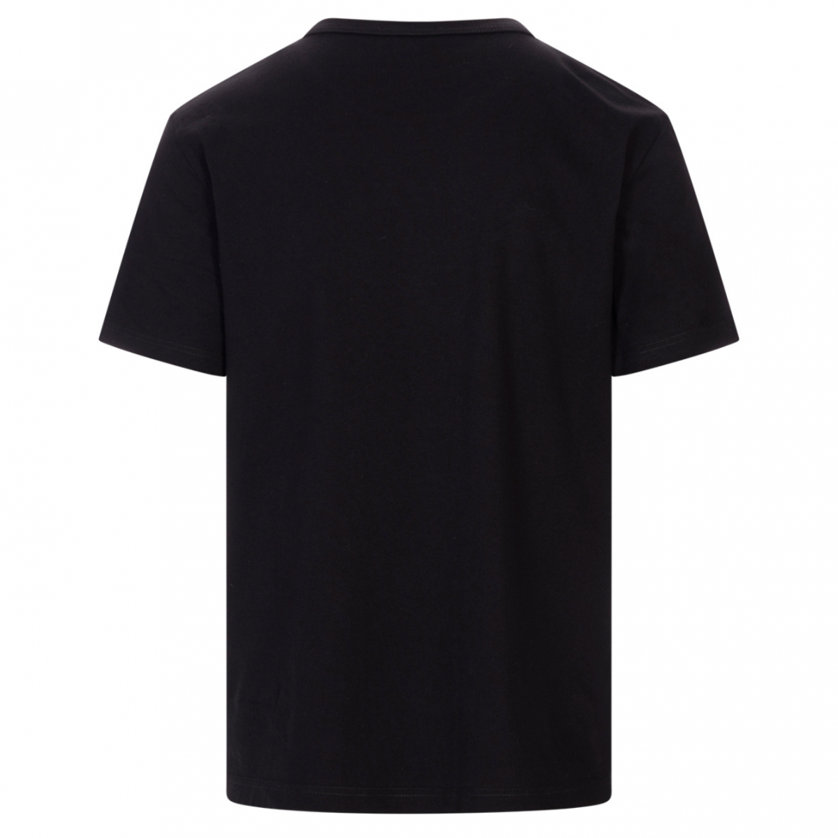 Black Moth Embroidered Logo T-Shirt