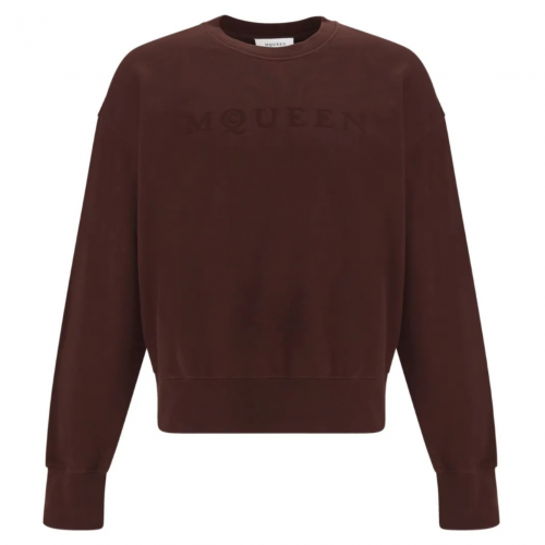 Madder Tonal Sweatshirt With Logo Print