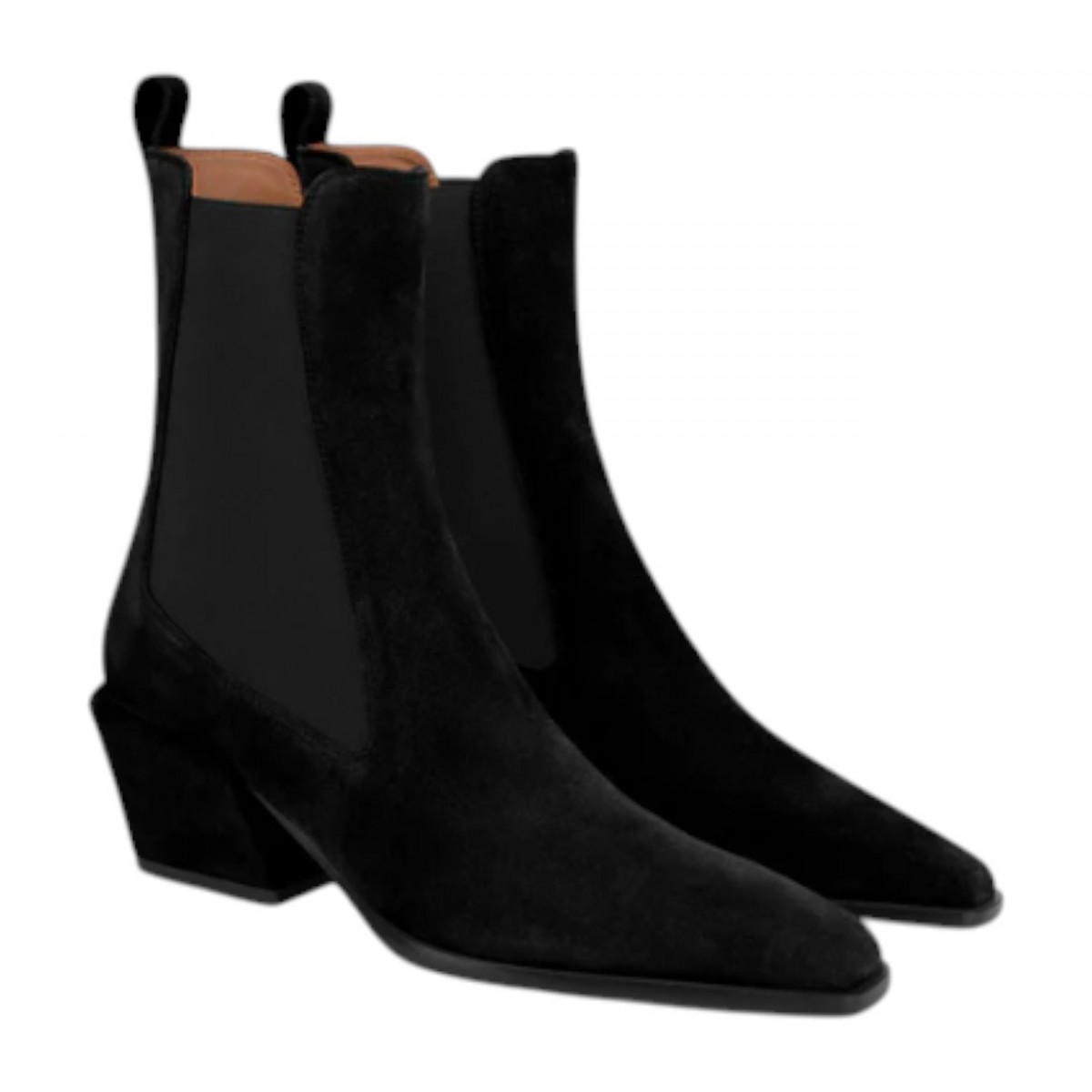 Black Bettina Ankle Boots 50