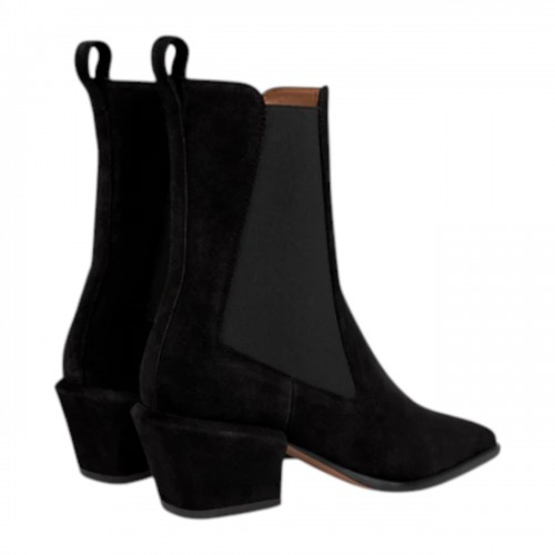 Black Bettina Ankle Boots 50