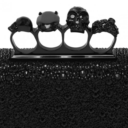 Black Knuckle Flat Clutch