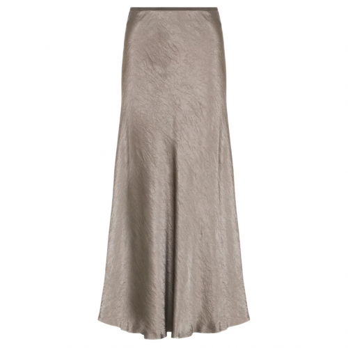 Taupe Midi Skirt