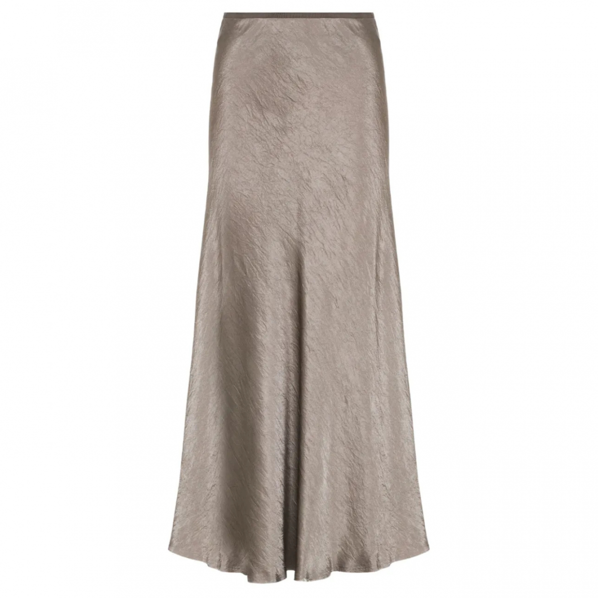 Taupe Midi Skirt