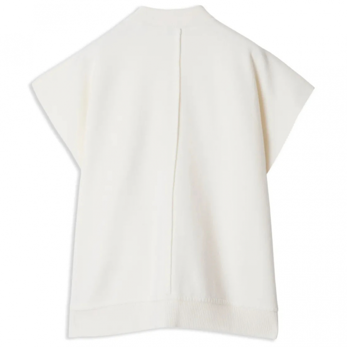 Ivory Check Print Cape