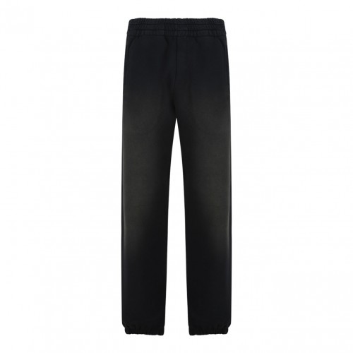 Dark Grey Cotton Jogging Pants