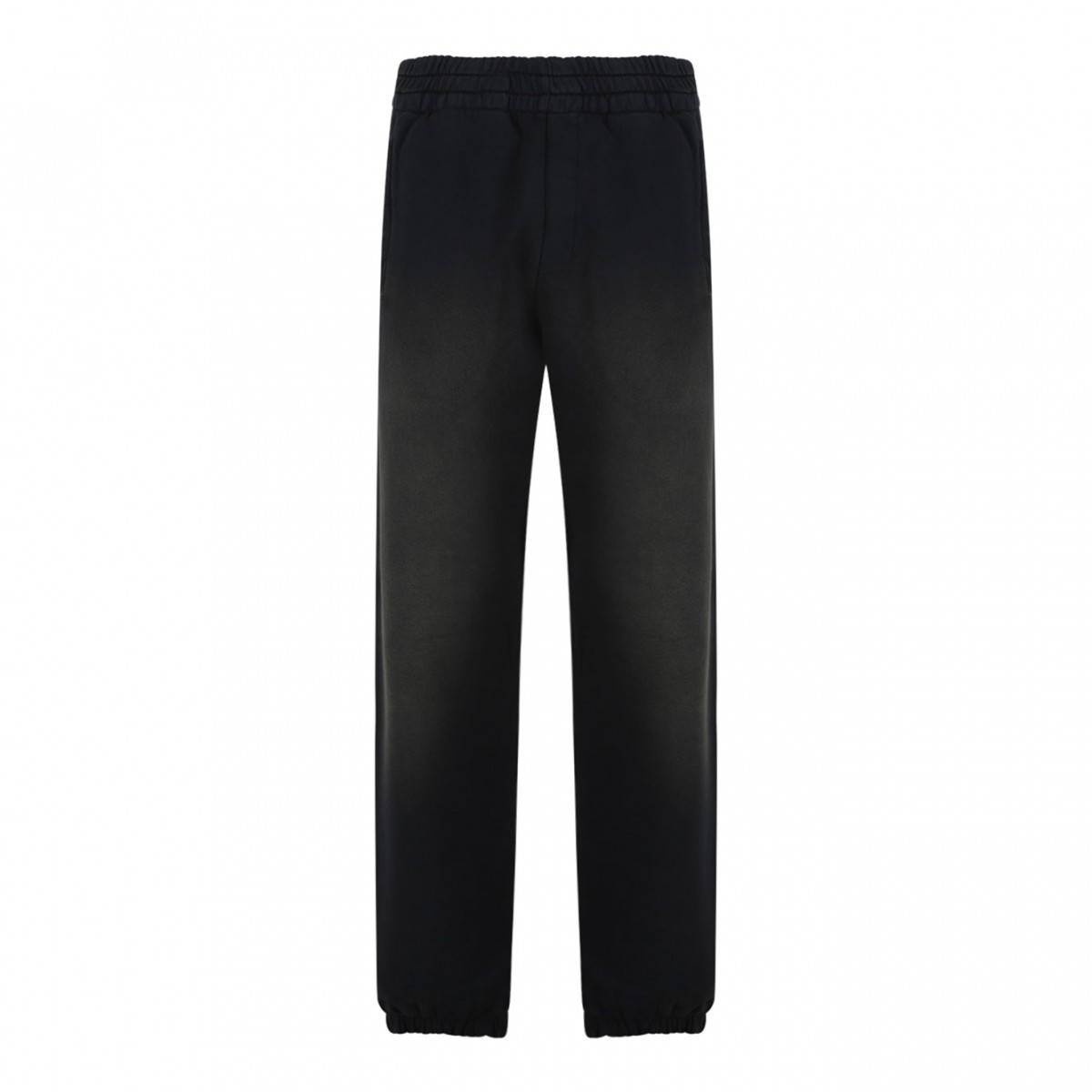 Dark Grey Cotton Jogging Pants